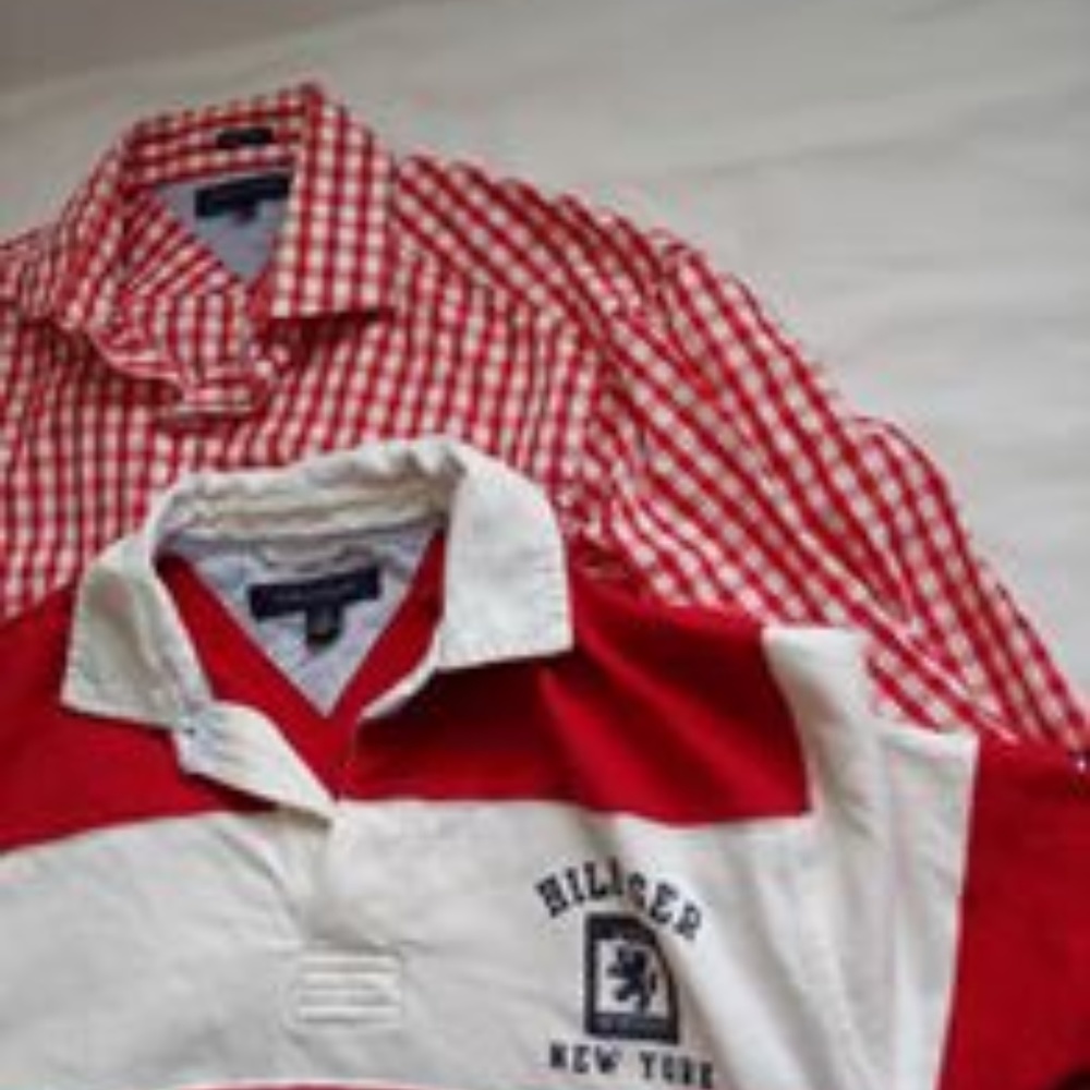 Tommy Hilfiger Red and White Lot